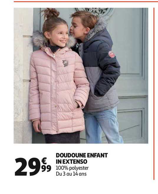 doudoune enfant in extenso