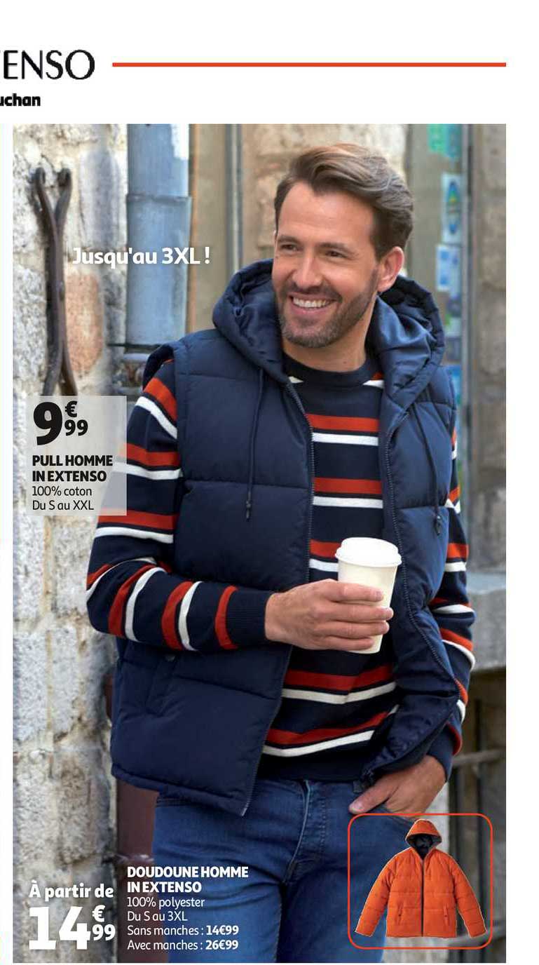 doudoune homme in extenso