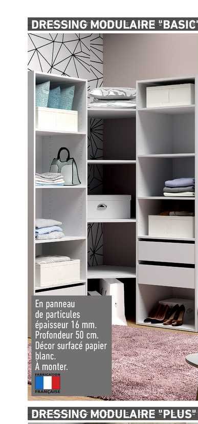 dressing modulaire plus