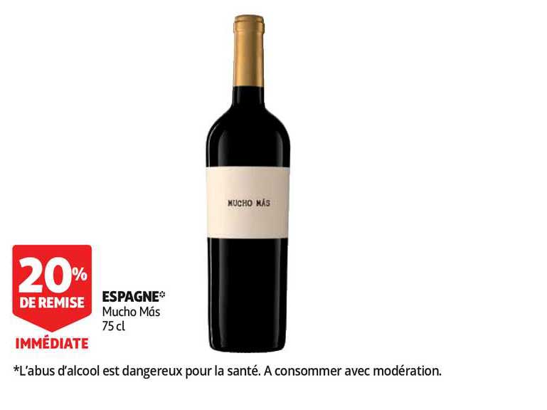 espagne mucho mas 20% remise immédiate