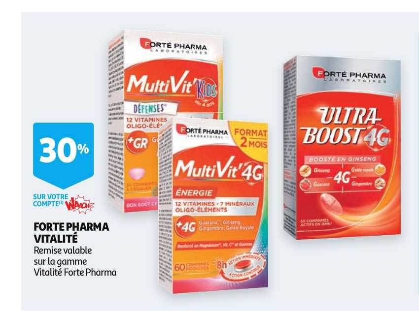forte pharma vitalité