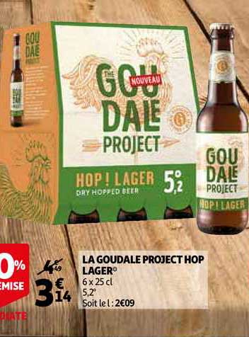 la goudale project hop lager