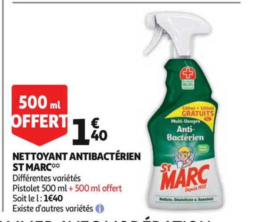 nettoyant antibactérien st marc