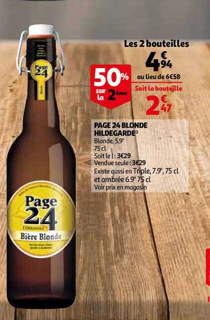 Page 24 Blonde Hildegarde 50% Sur La 2ème