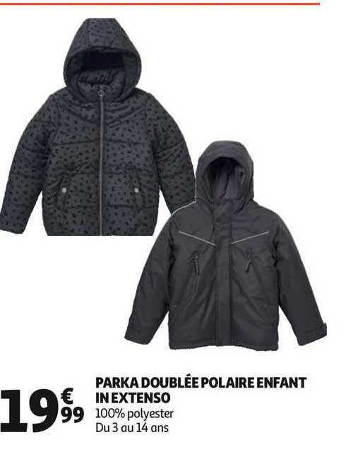 parka doublée polaire enfant in extenso