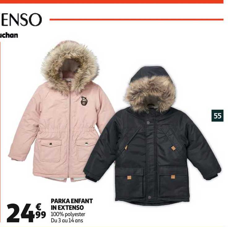 parka enfant in extenso