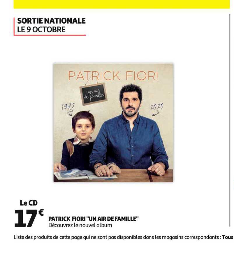 patrick fiori un air de famille