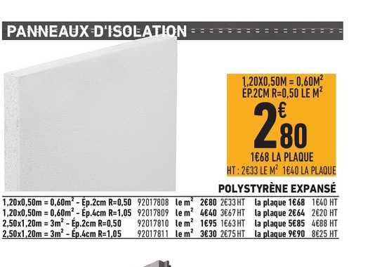 polystyrène expansé