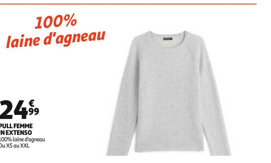 pull femme in extenso