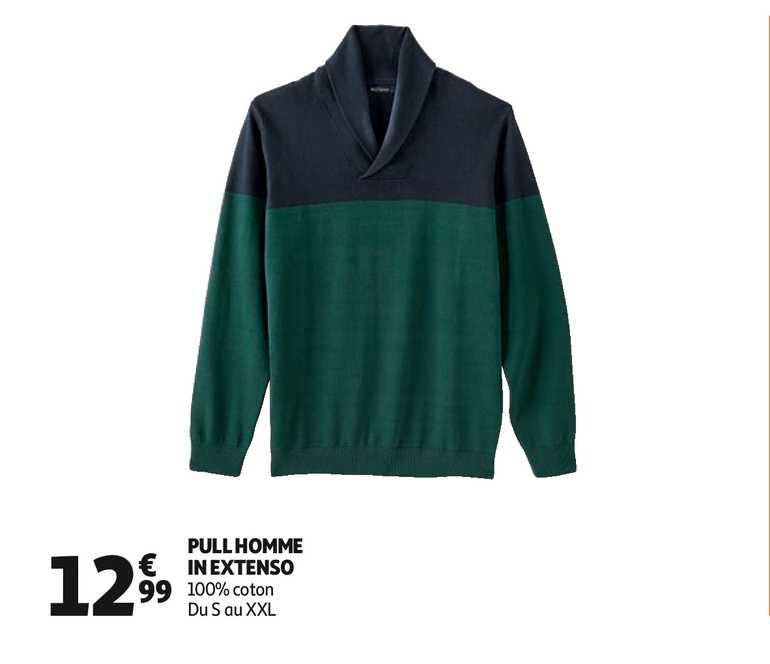 pull homme in extenso