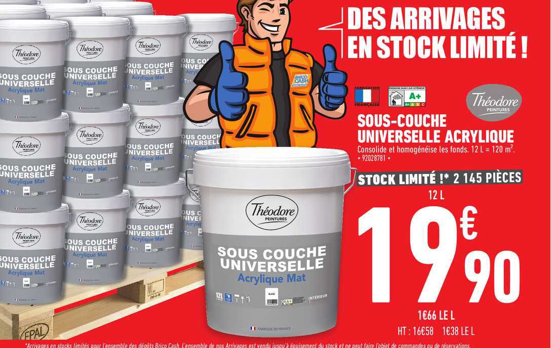 sous couche universelle acrylique théodore peinture