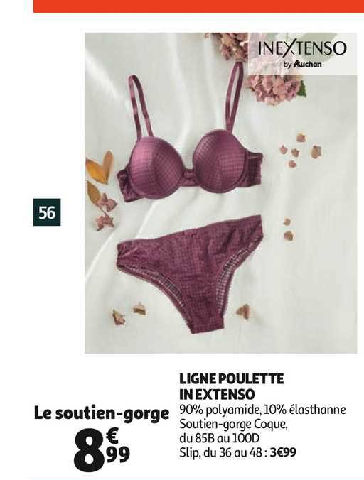 soutien gorge ligne poulette in extenso