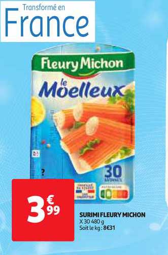 Surimi Fleury Michon
