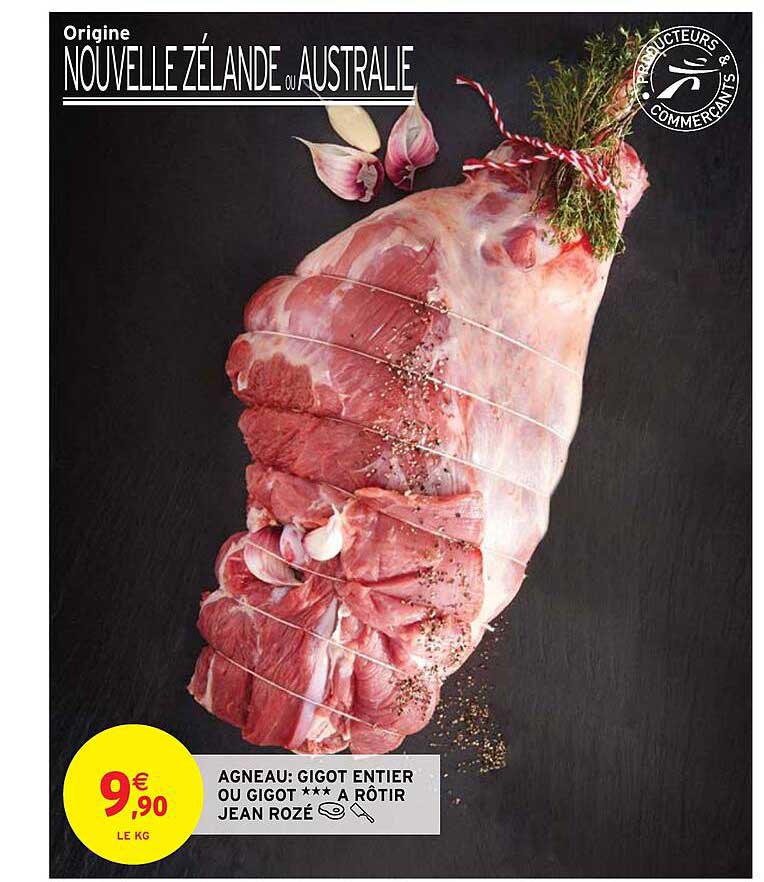 Agneau : Gigot Entier Ou Gigot à Rôtir Jean Rozé