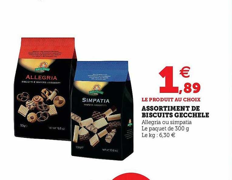 Assortiment De Biscuits Gecchele