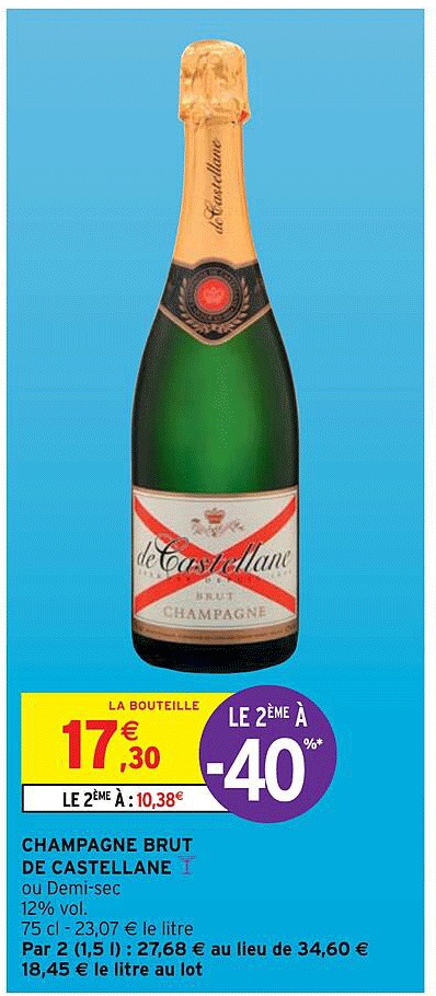 Champagne Brut De Castellane