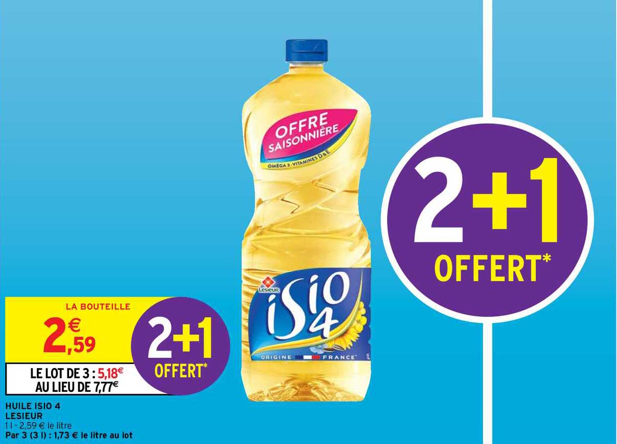 huile isio 4 lesieur