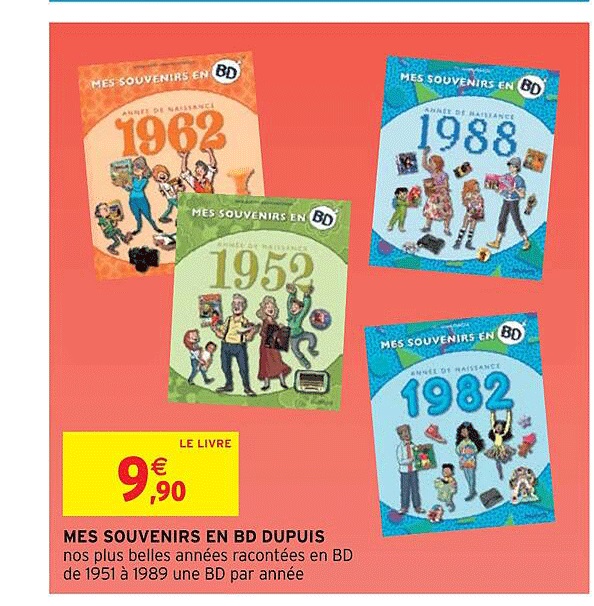 mes souvenirs en bd dupuis