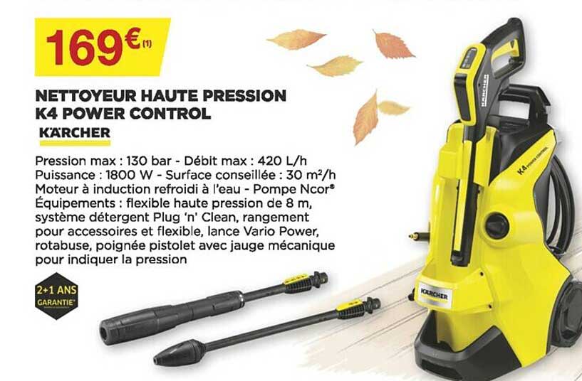nettoyeur haute pression k4 power control kärcher