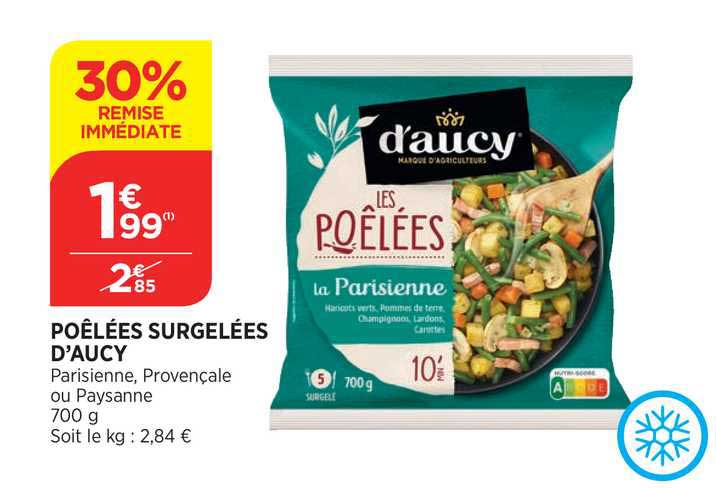 Poêlées Surgelées D'aucy