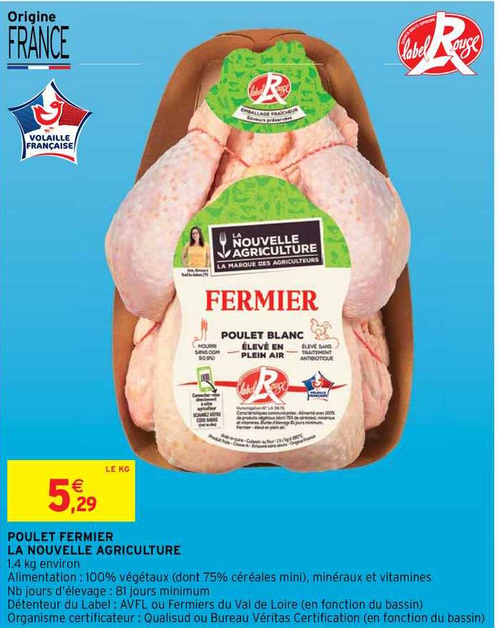 poulet fermier la nouvelle agriculture
