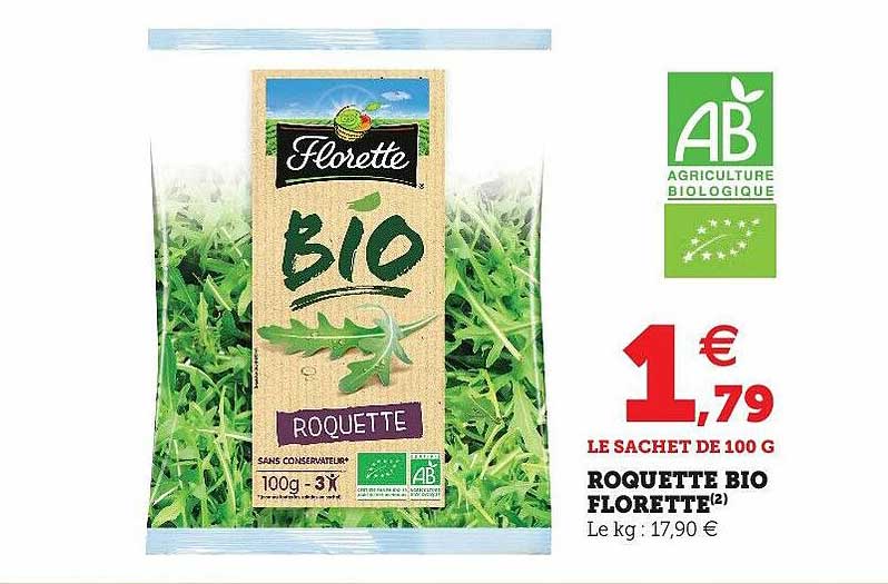Roquette Bio Florette