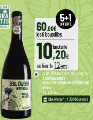 aop terrasse du larzac castelbarry seul l'avenir m'intéresse 2019