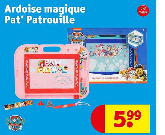 Ardoise Magique Pat'patrouille