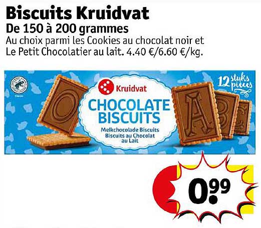Biscuits Kruidvat