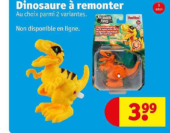 dinosaure à remonter