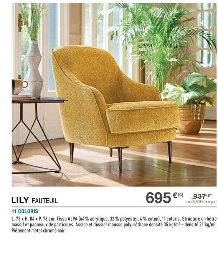 Fauteuil Lily
