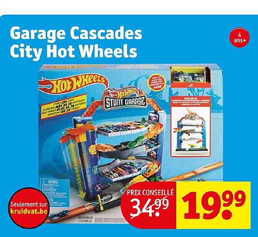 garage cascades city hot wheels