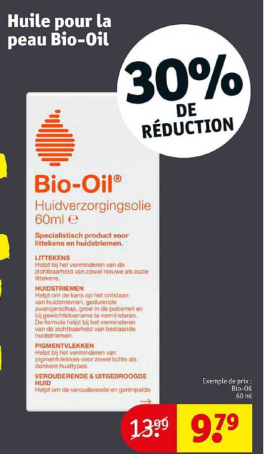 huile pour la peau bio-oil