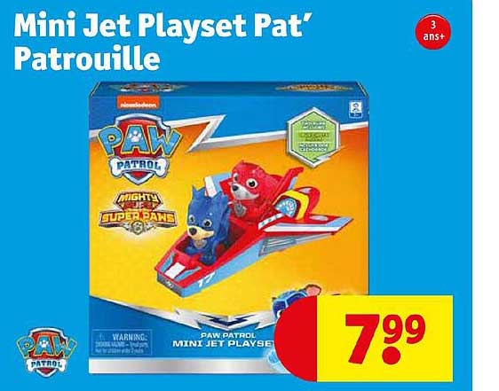 Mini Jet Playset Pat' Patrouille