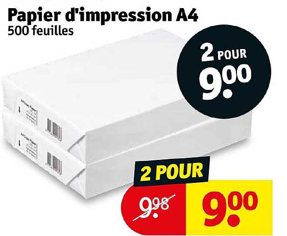 papier d'impression a4