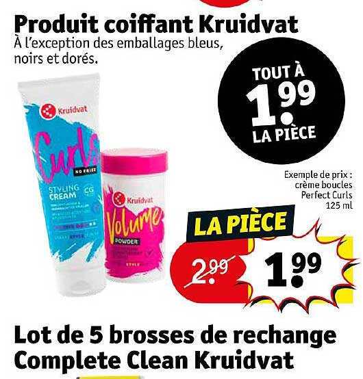 produit coiffant kruidvat
