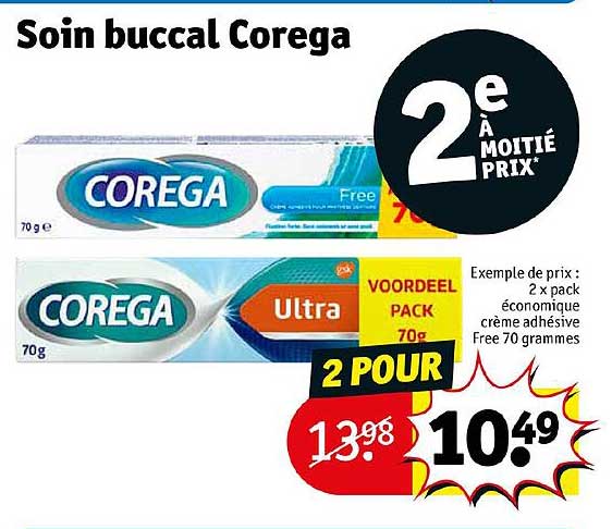 soin buccal corega