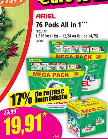 76 pods all in 1 ariel