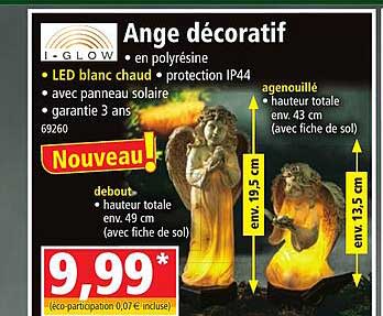 ange décoratif i-glow