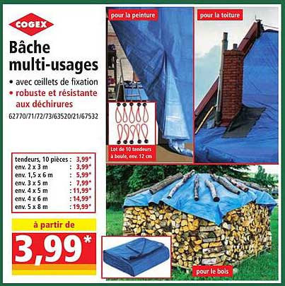 bâche multi-usages cogex