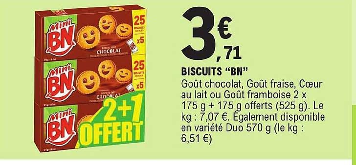 Biscuits "bn"