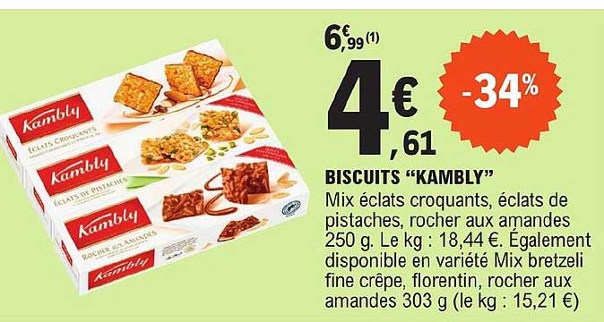 Biscuits "kambly"