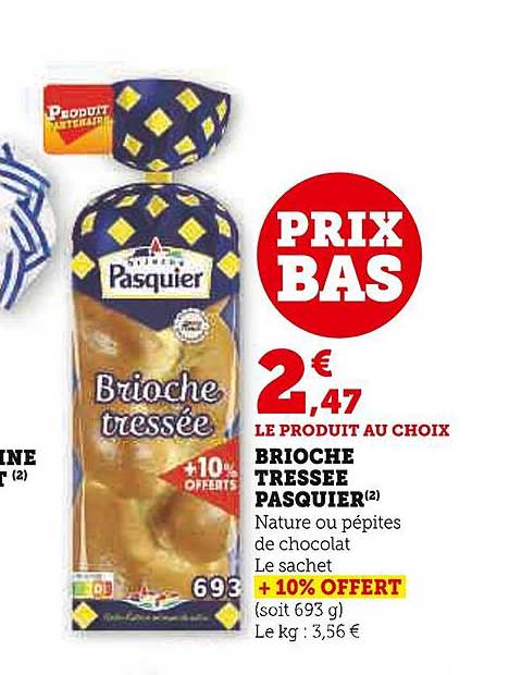 Brioche Tressée Pasquier
