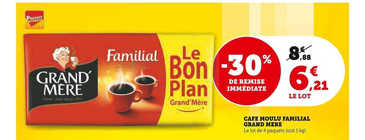 café moulu familial grand mère