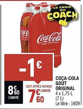coca-cola goût original