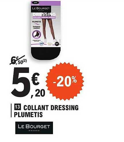 Collant Dressing Plumetis Le Bourget