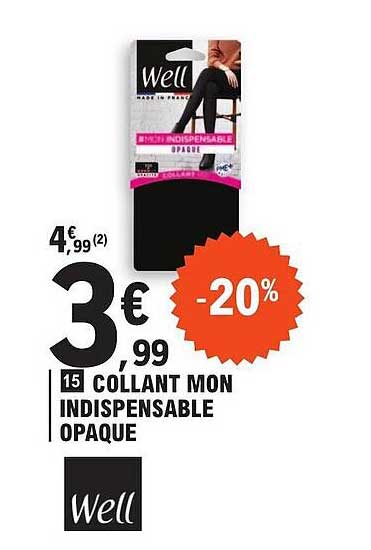 collant mon indispensable opaque well