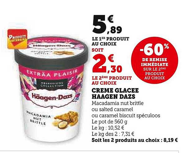 crème glacée häagen dazs