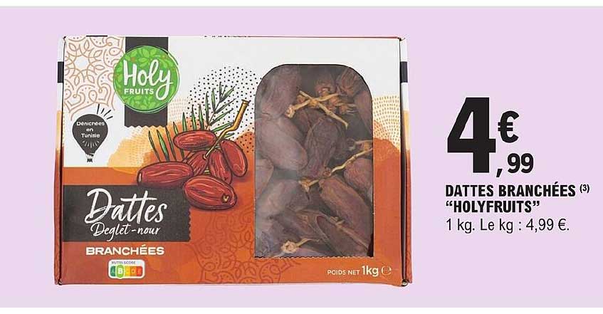 dattes branchées "holyfruits"