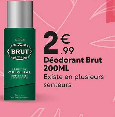 déodorant brut 200ml